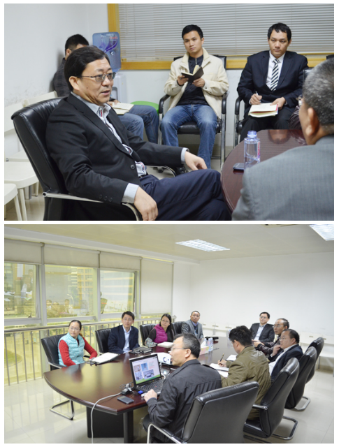 丽江出入境检验检疫局高玉潮局长光临丽江yth2206游艇会公司 调研领导工作